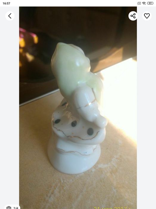 Фарфоровая статуэтка плясунья