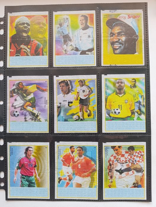 Final 86.94. Cup 94. Kent All sport. Football stars