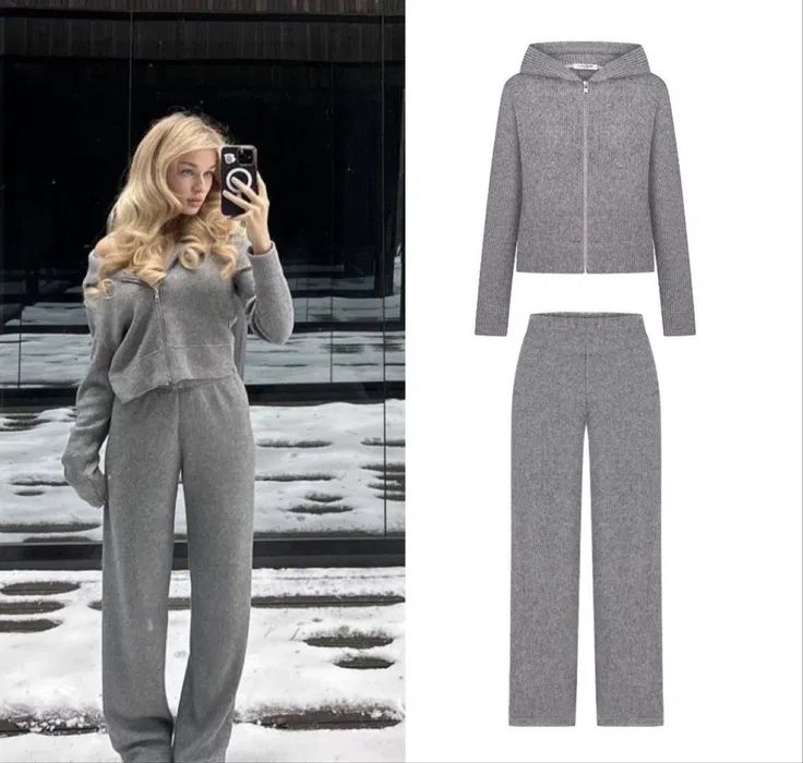 Жіночий вязаний костюм lil corner