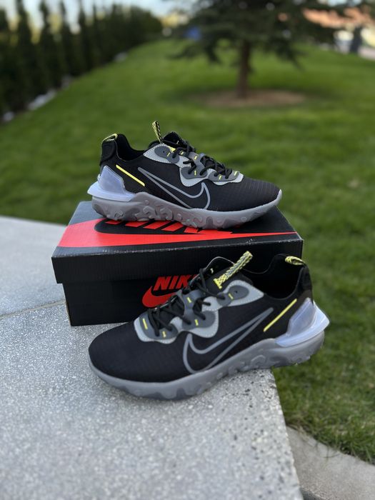 Кросівки Nike react vision 55 Black NEW Model