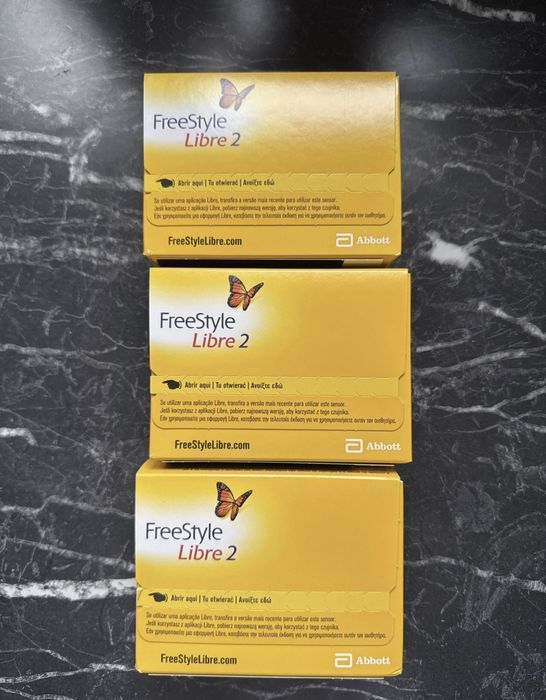 Czujniki Freestyle Libre 2
