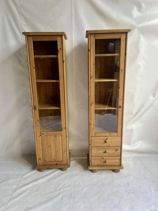 Komody - witryny lite drewno