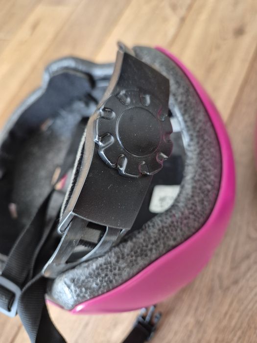 Kask Decathlon Oxelo różowy 52 - 54 cm