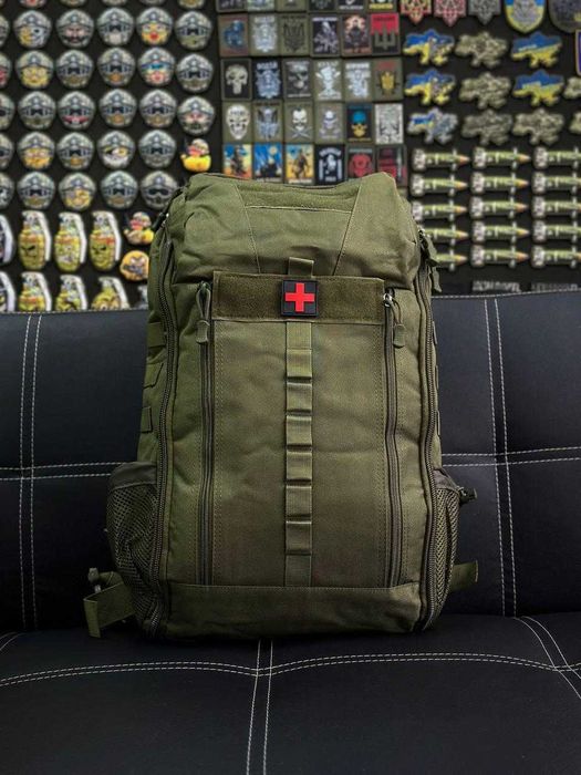 Медичний тактичний рюкзак Medical койот олива Військовий рюкзак
