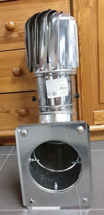 Kwasoodporna Nasada podłużna 150 + kolanko 90 + podstawa