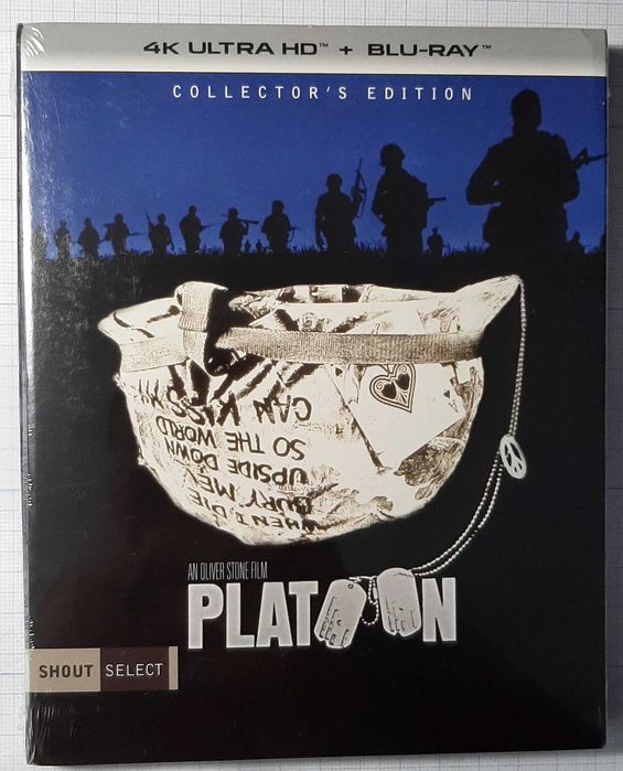 Pluton Platoon, 4K+Blu-ray wyd.USA wer.ENG od ręki UNIKAT