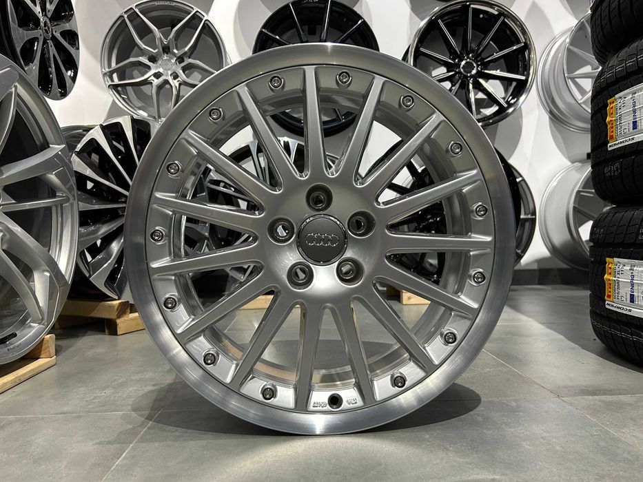 Oryginalne felgi skręcane BBS 18 5x112 ET40 Audi A3 A4 A6 C6 Q3 Golf VW