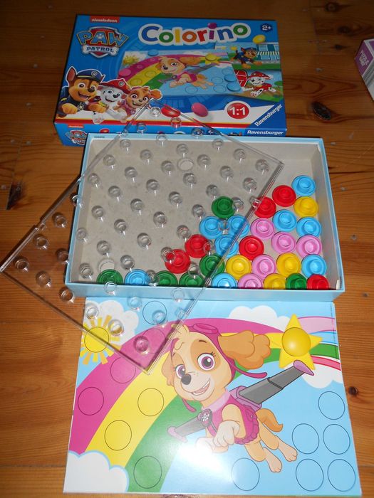 Jogos didaticos, em madeira, patrulha pata, etc