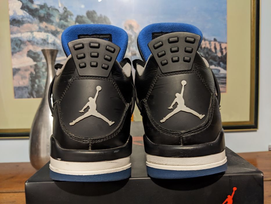 Nike Air Jordan 4 Retro Motorsport Alternate / (Royal) 2018