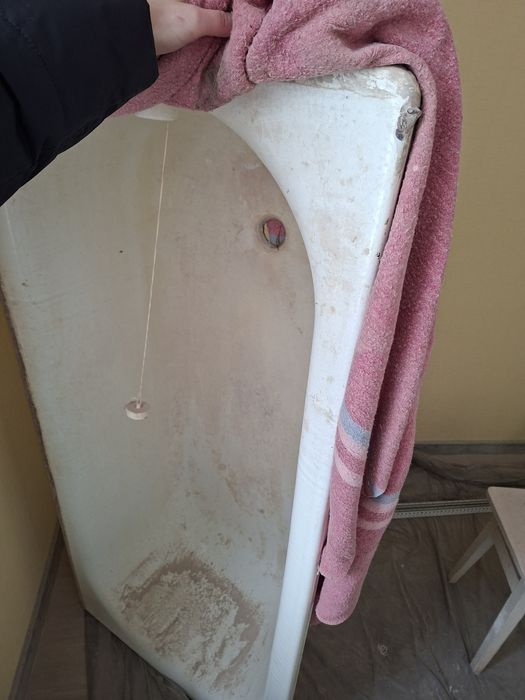 Металева ванна 150см