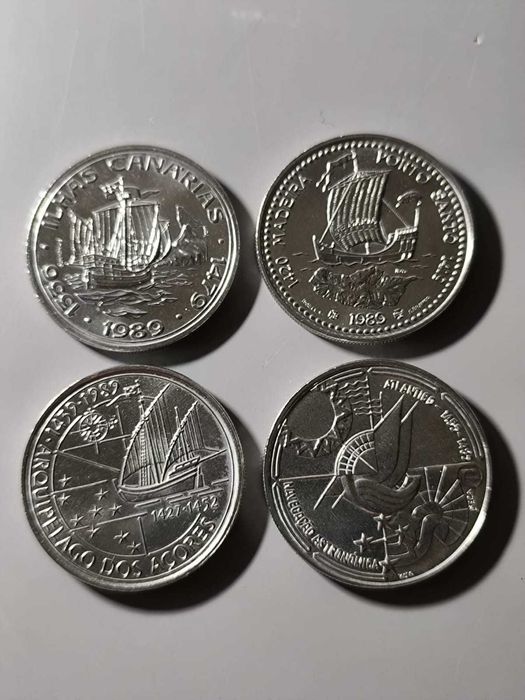 4 Moedas – II Série dos Descobrimentos 100 Escudos (1989‑1990)