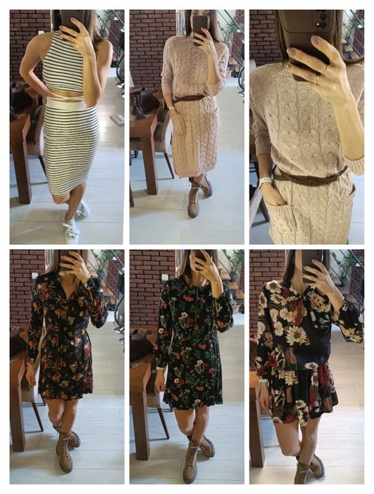 Mega paka ubrań rozmiar S 36 damskie 40 sztuk