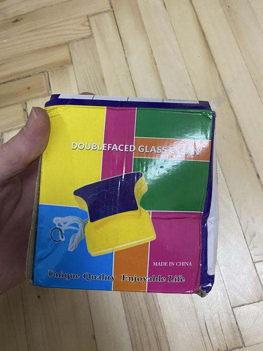 Двосторонній магнітний скребок щітка для миття вікон Double Side Glass