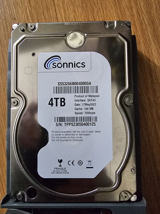 Disco externo SATA III 4Tb