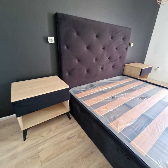 Camas De Casal Estofadas Top de Gama 190x140m Estrado Incluído 199€ !!