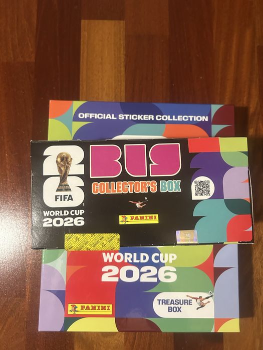 Panini Big Collextors Box Selada Mundial 2026