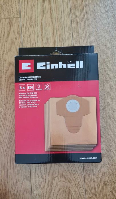 Conjunto 3 Sacos para Aspirador 30 LTS -EINHELL