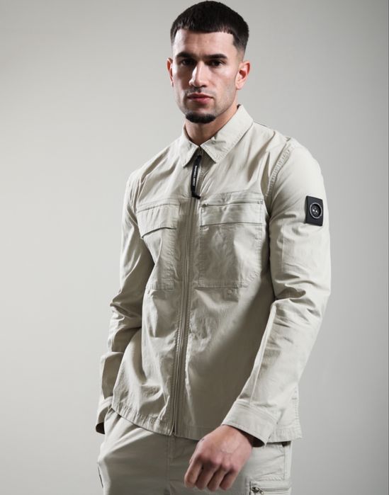 Куртка Marshall Artist Vanguard Overshirt Stone | Оригінал