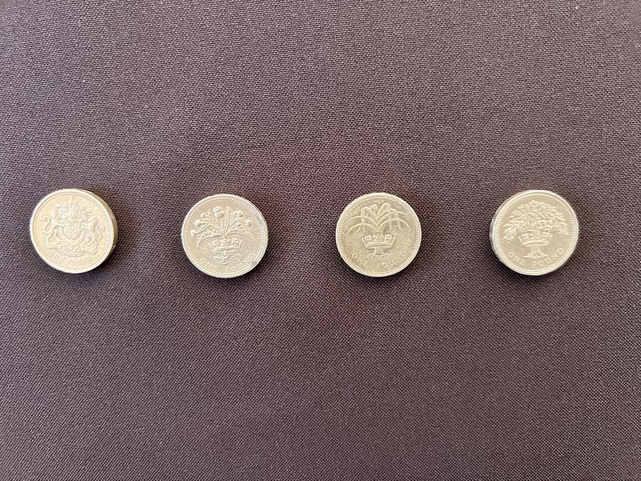 Moedas Elizabeth || One Pound