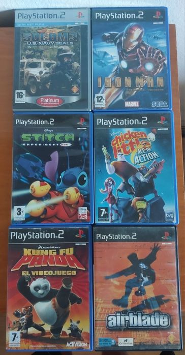 Vendo 17 jogos da Playstation 2