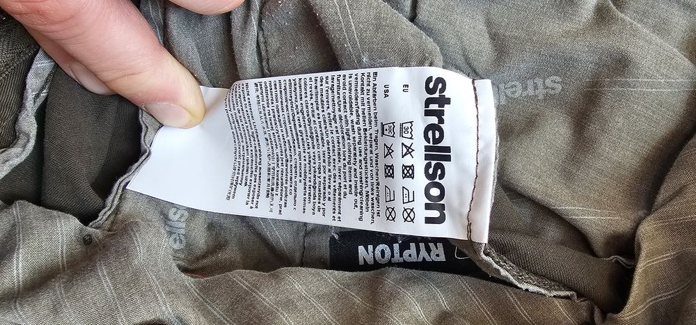 Strellson RYPTON męskie spodnie rozmiar 33/34 zielone wymiary na foto