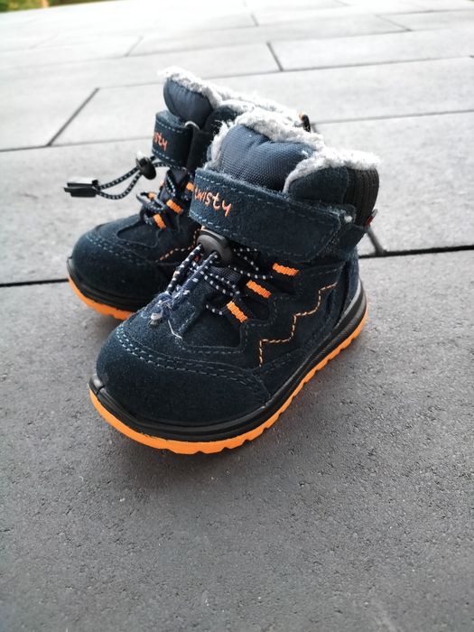 Buty zimowe twisty skórzane wodoodporne 20