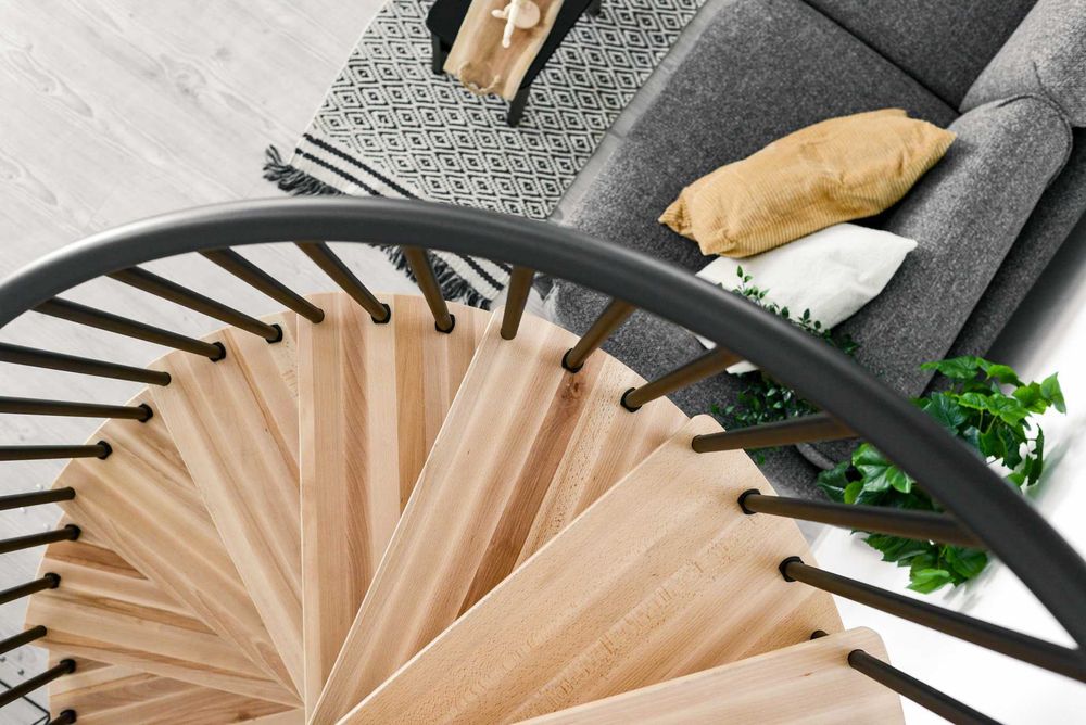 PROMOCJA!Schody kręcone SPIRAL EFFECT SMART fi 100 cm