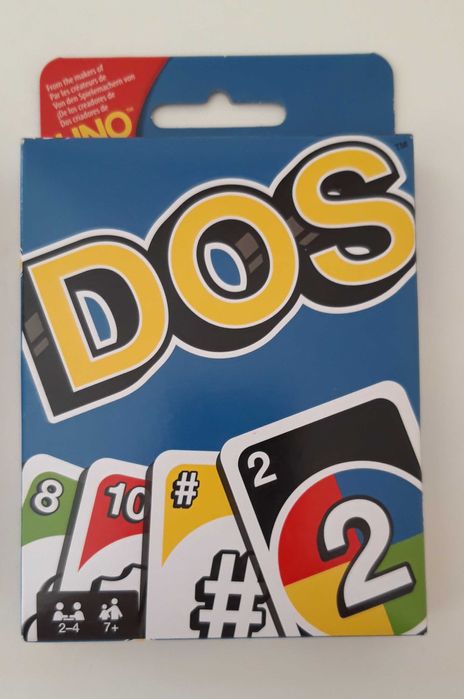 Jogos de cartas UNO e DOS - Artigos Novos.