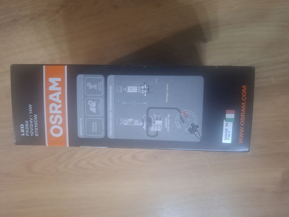 Żarówki led H7 firmy Osram