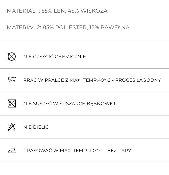 Sukienka z lnem Reserved, biała, rozmiar L/40