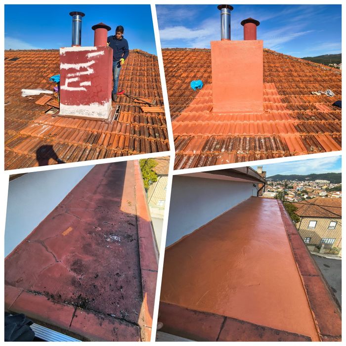 Executamos telhados, vedação e impermeabilização com membrana