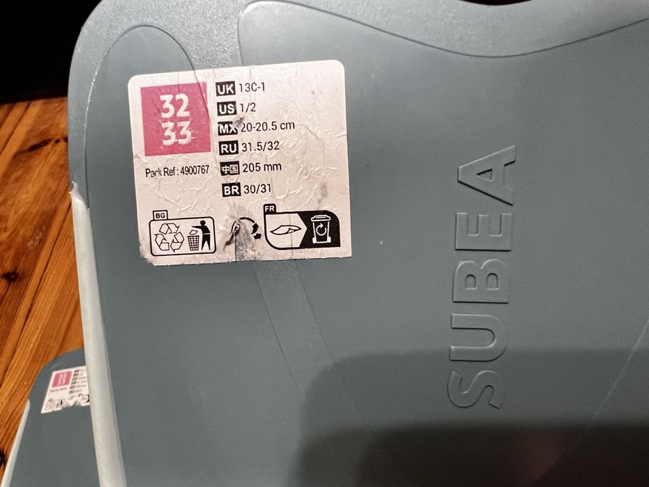 Płetwy dla dzieci Decathlon FF 100