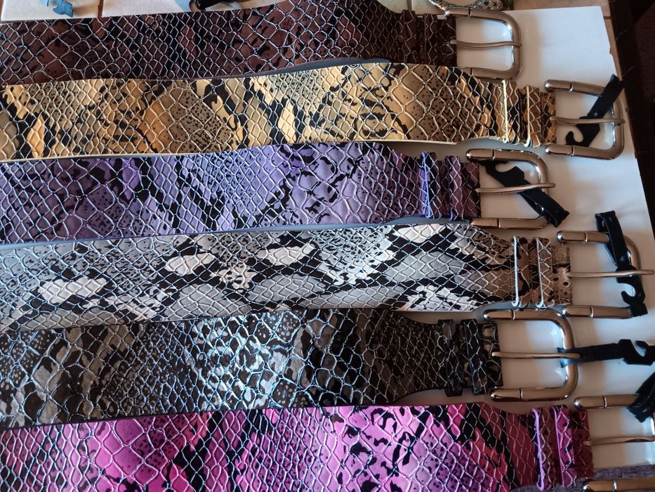 Pasek damski 6 kolorów.