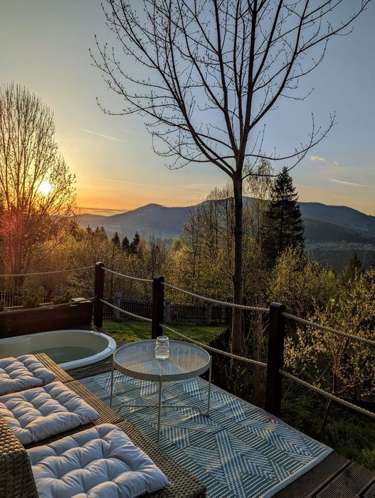 Urokliwy domek tiny house BALIA, WIDOK Babia Góra