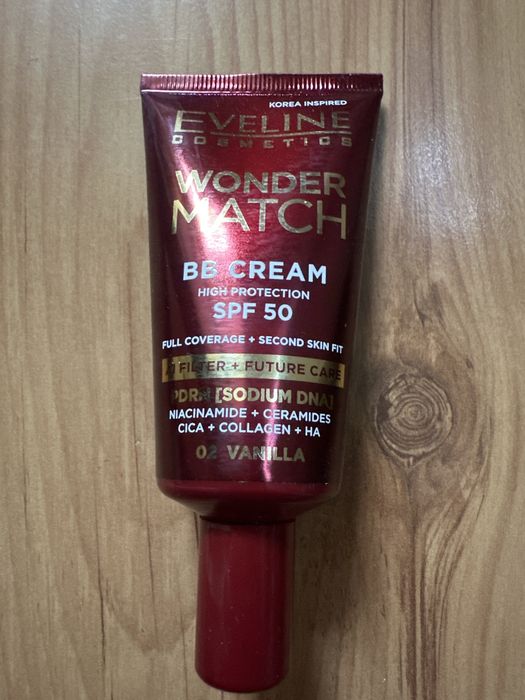Eveline cosmetics wonder match krem bb 02 vanilla spf 50