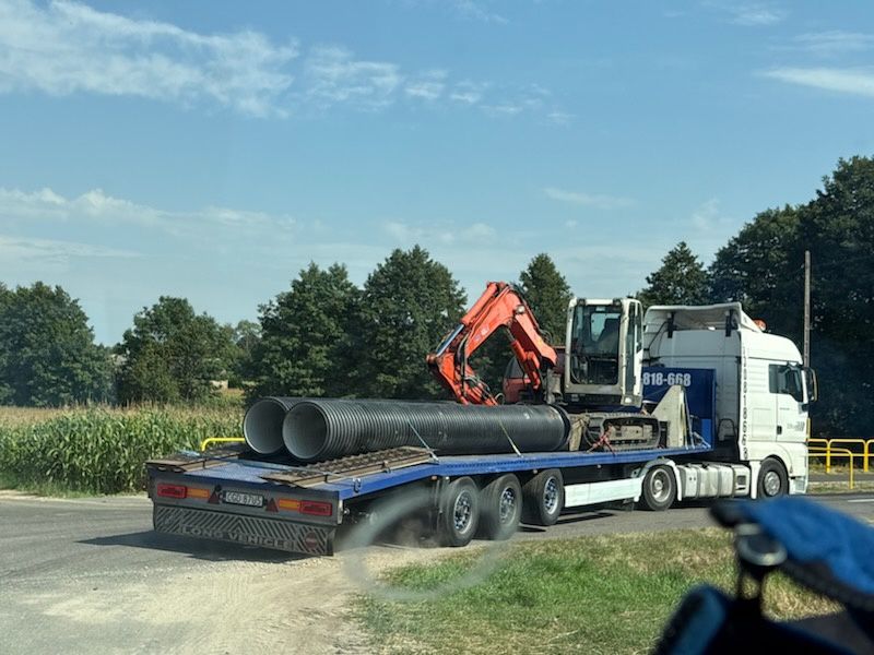 Oferuję transport niskopodwoziowy