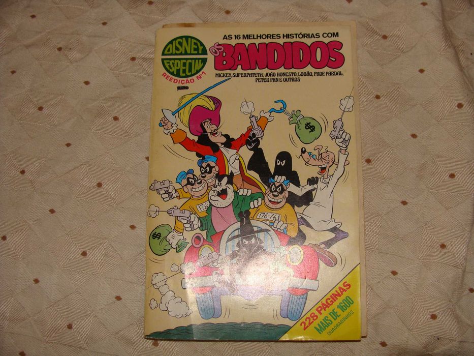 Livro de BD Disney Especial - Reedição Nº1 - Os Bandidos