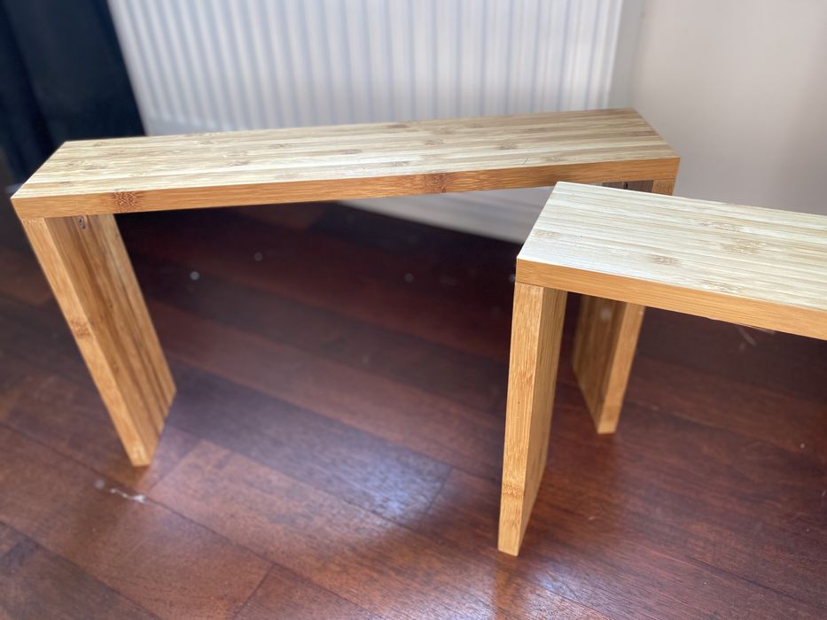 Nadstawka półka kuchenna bambusowa regał na blat