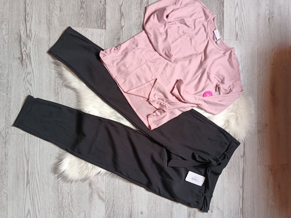 Spodnie +bluzka damska roz.XL/2XL