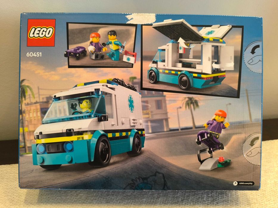 Vendo Lego City Ambulância Novo na Caixa lacrada