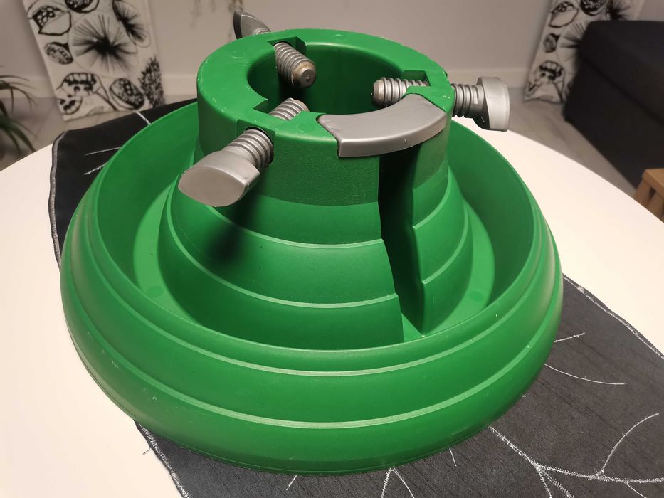 Stojak pod choinkę podstawka 40cm Zielony