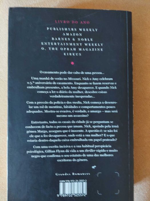 Livro Em Parte Incerta - Gillian Flynn