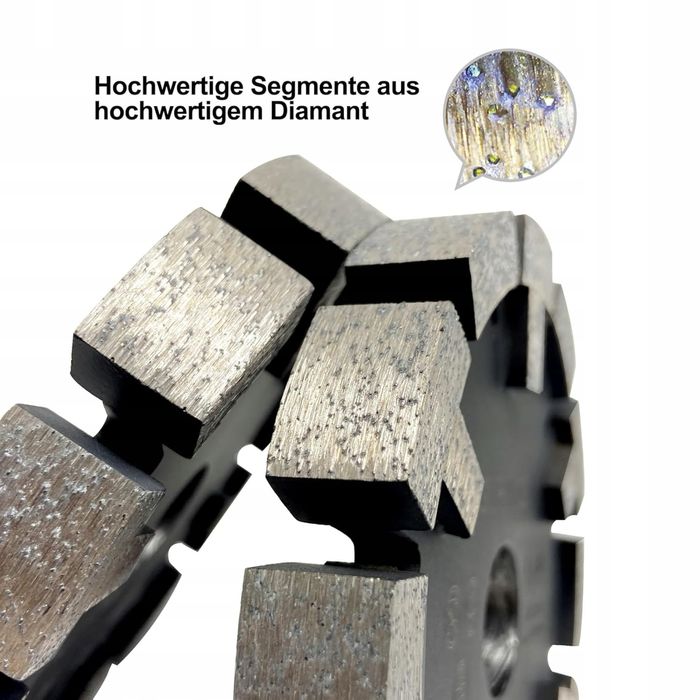 Diamentowa tarcza frezująca/tarcza zdzierająca 130 x 15 x 12 x 22,23