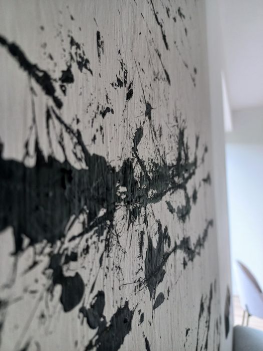 Komplet 2 obrazów 60x80 cm struktura tekstura