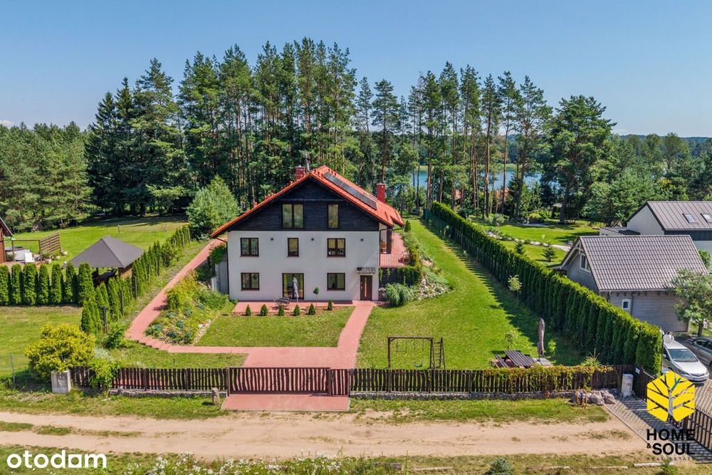 Nowoczesny dom na Mazurach - 4 apartamenty