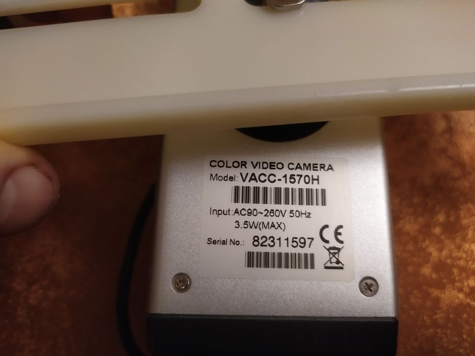 CAMERA APER VACC-1570N z obiektywem 13038D