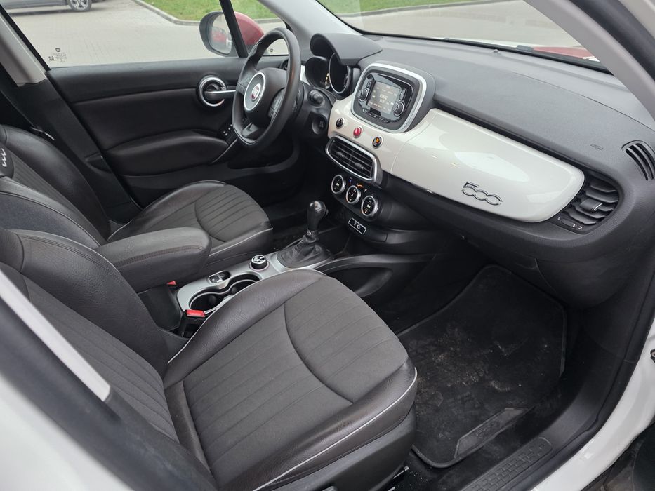 Fiat 500X 1.4 turbo benzyna super wyposazenie uszkodzone sprzeglo
