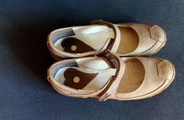 Buty skórzane, rozm.36