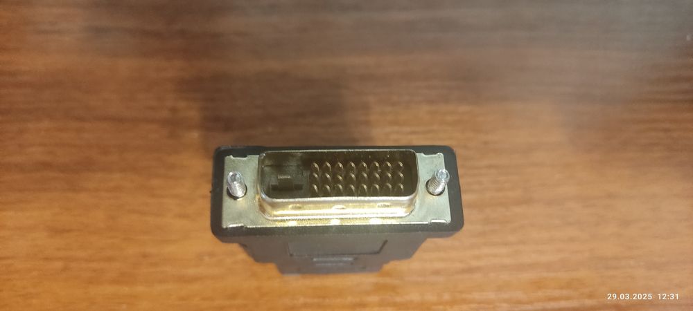 Переходник HDMI F to DVI M 24pin
