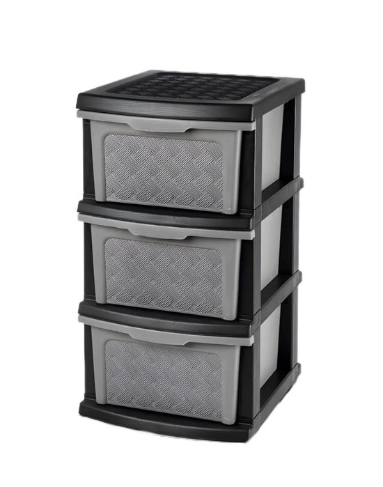 Комод пластиковий на  3 яруси